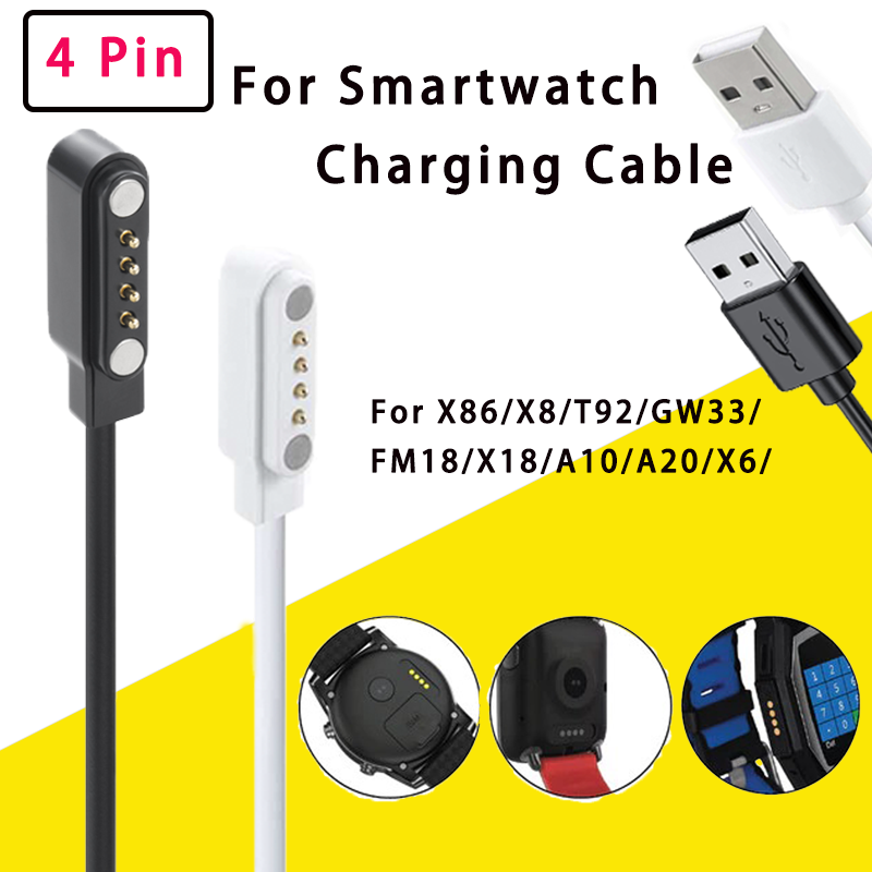 4-Pin USB Replacement Magnetic - огляд і ціна Smartwatch X18