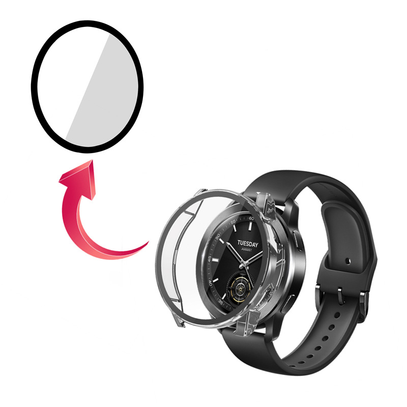 Hard Edge Shell Glass Screen P - огляд і ціна Xiaomi Smartwatch S3 Accessories