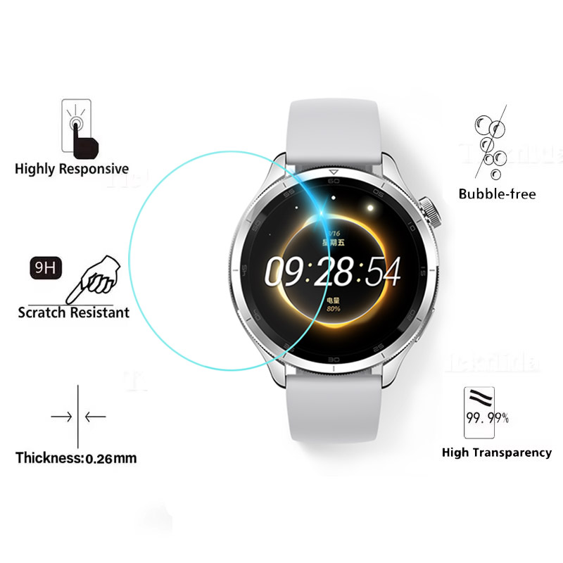 Tempered Glass for Xiaomi Mi W - огляд і ціна Xiaomi Smartwatch S3 Accessories