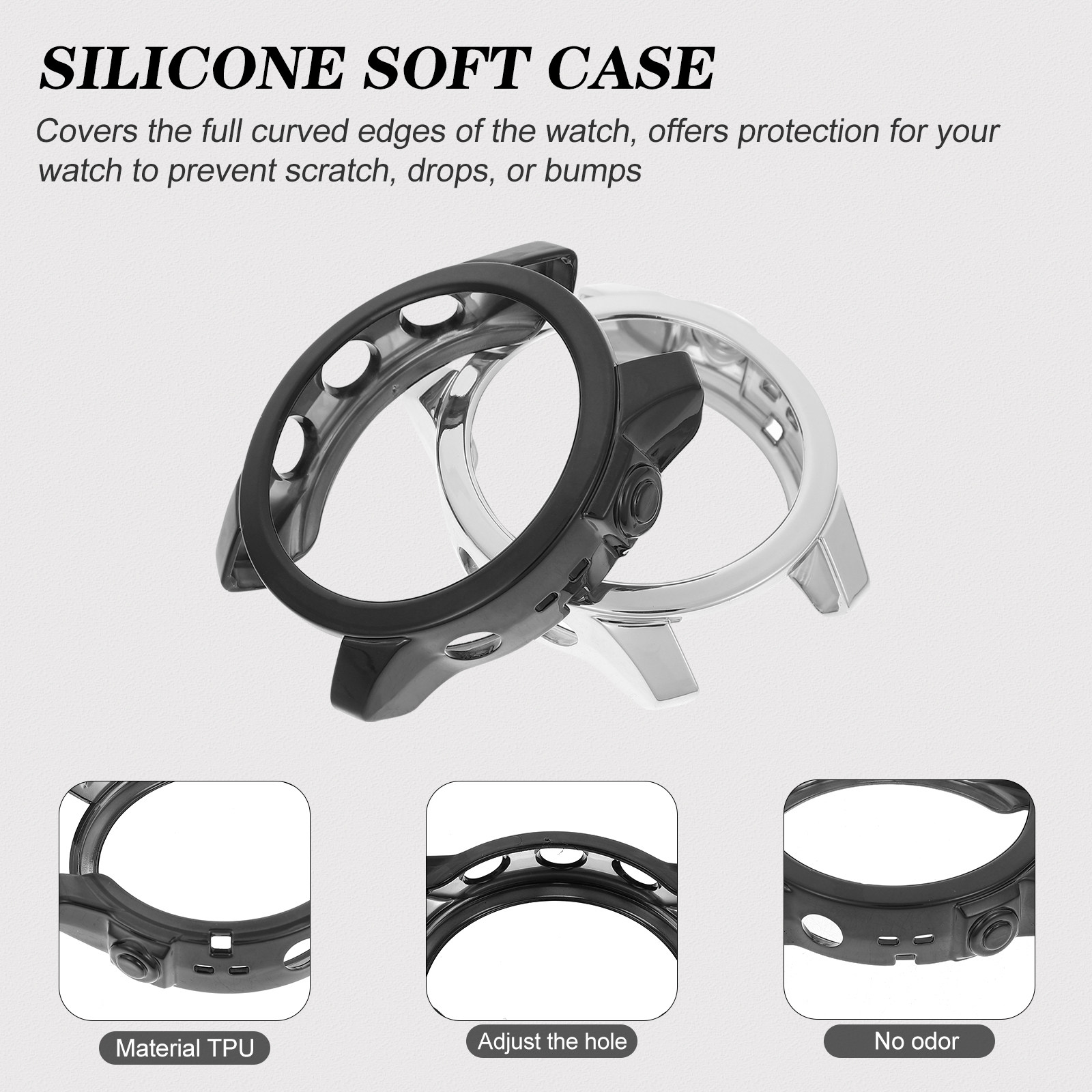 2Pcs Smartwatch Protective Cas - огляд і ціна Smartwatch Case