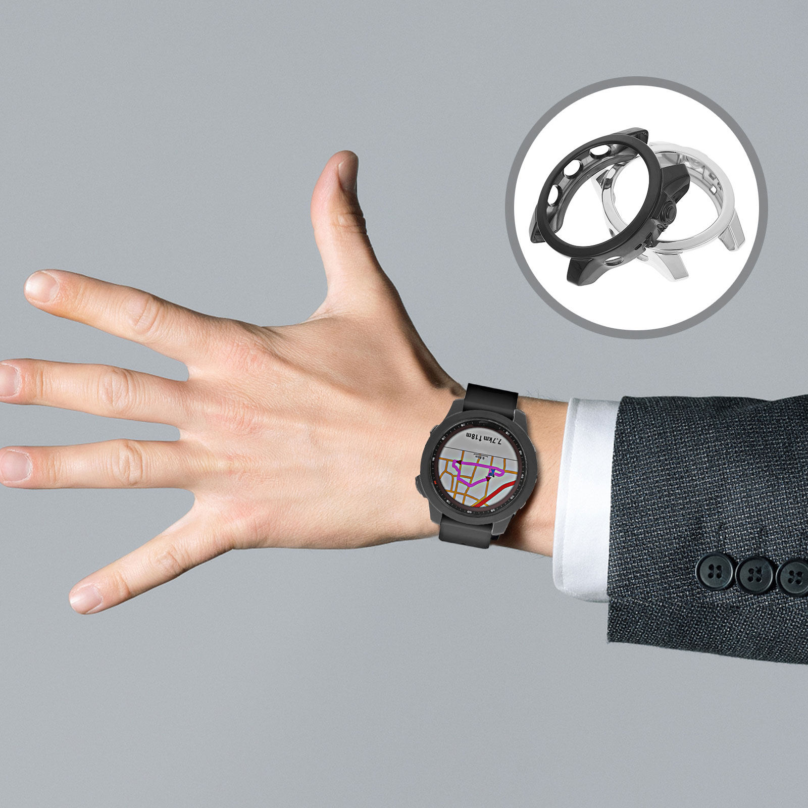 2Pcs Smartwatch Protective Cas - огляд і ціна Smartwatch Case