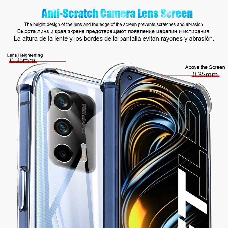 Luxury Transparent Silicone Sh - огляд і ціна Realme Gt 6