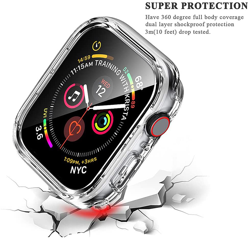 Tempered Glass+cover For Apple - огляд і ціна Smartwatch Icon