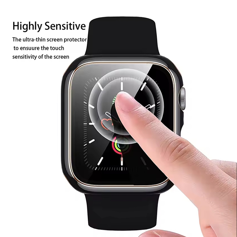 Tempered Glass+Cover For Apple - огляд і ціна Smartwatch Case