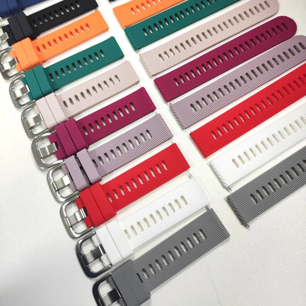 22mm Sport Silicone Strap For  - огляд і ціна Xiaomi Smartwatch S3 Accessories