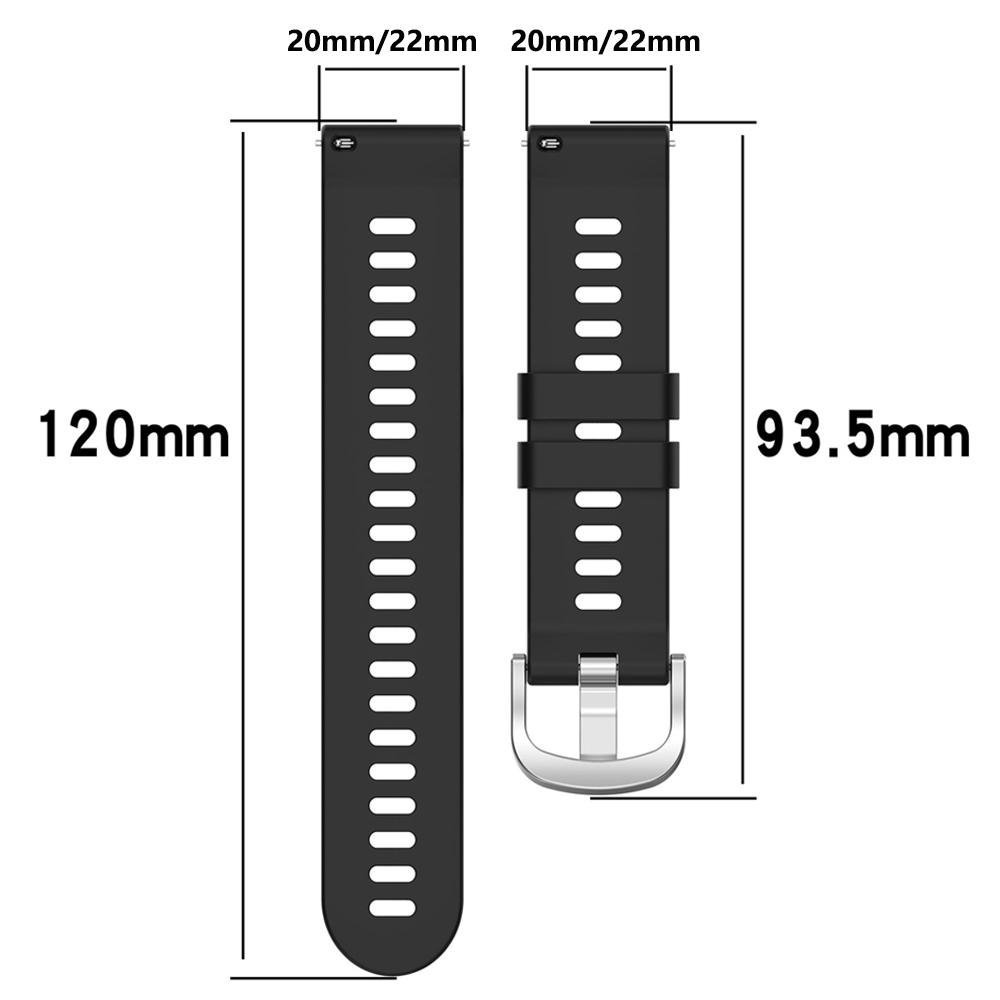 22mm Sport Silicone Strap For  - огляд і ціна Xiaomi Smartwatch S3 Accessories