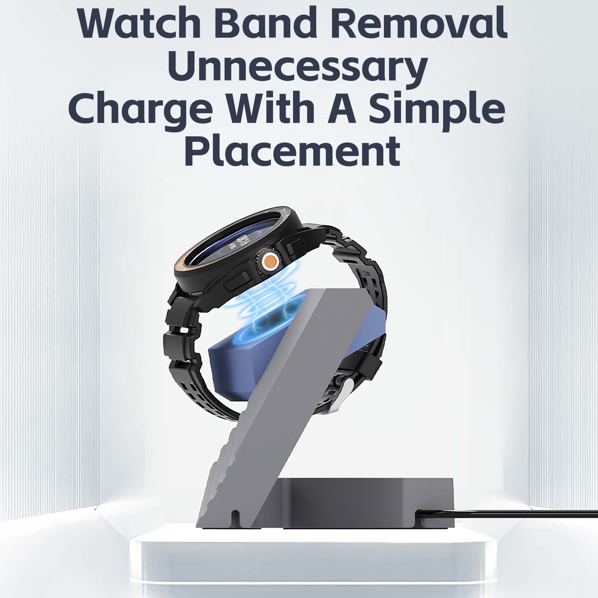PC Geometric watch stand Dock  - огляд і ціна Xiaomi Smartwatch S4 Accessories