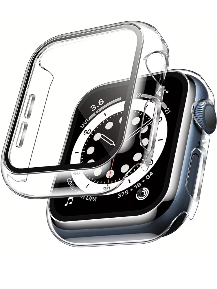 2pcs Tempered Glass Case For A - огляд і ціна Smartwatch Case