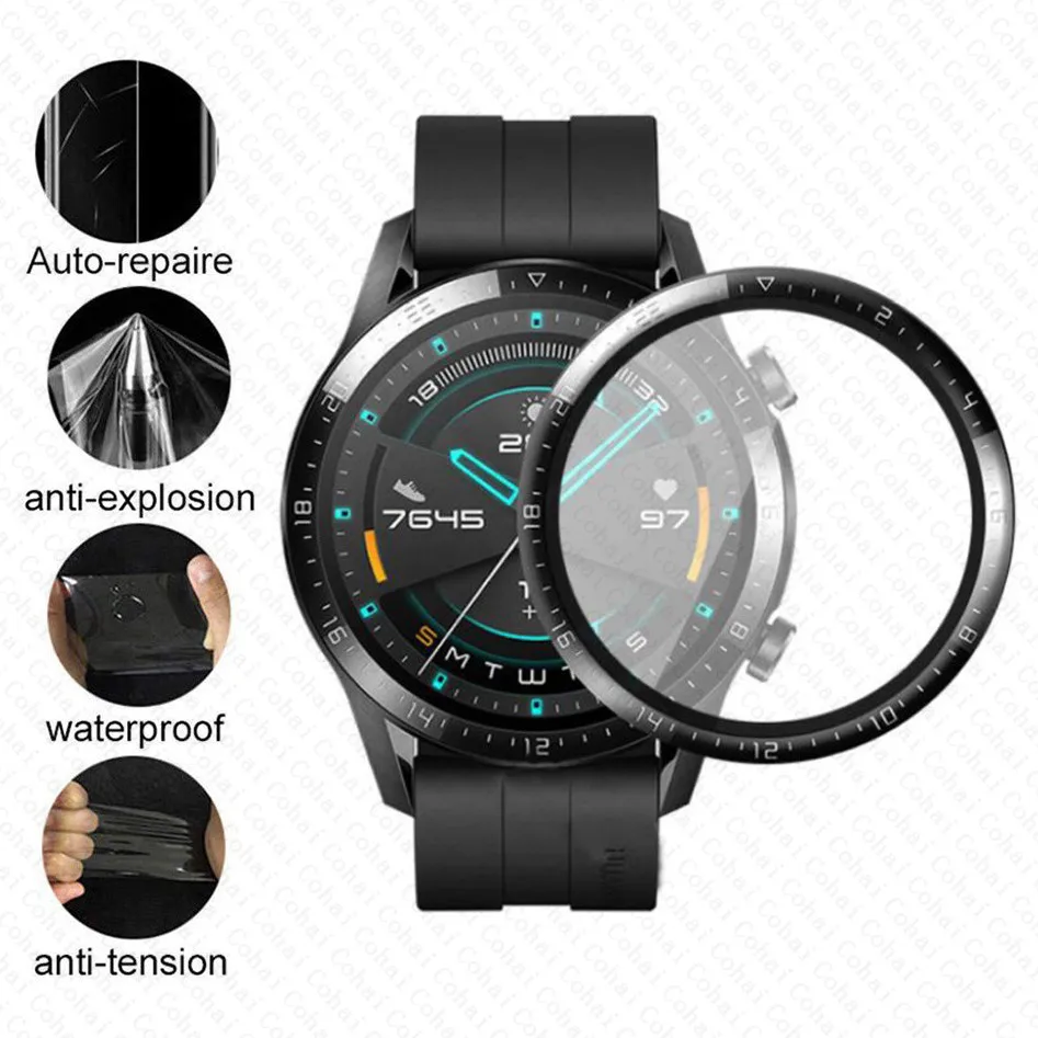 20D Curved Edge Tempered Glass - огляд і ціна Titan Smartwatch Accessories