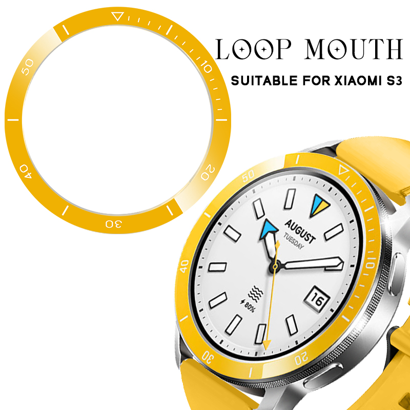 Bezel Ring For Xiaomi Watch S3 - огляд і ціна Xiaomi Smartwatch S4 Accessories
