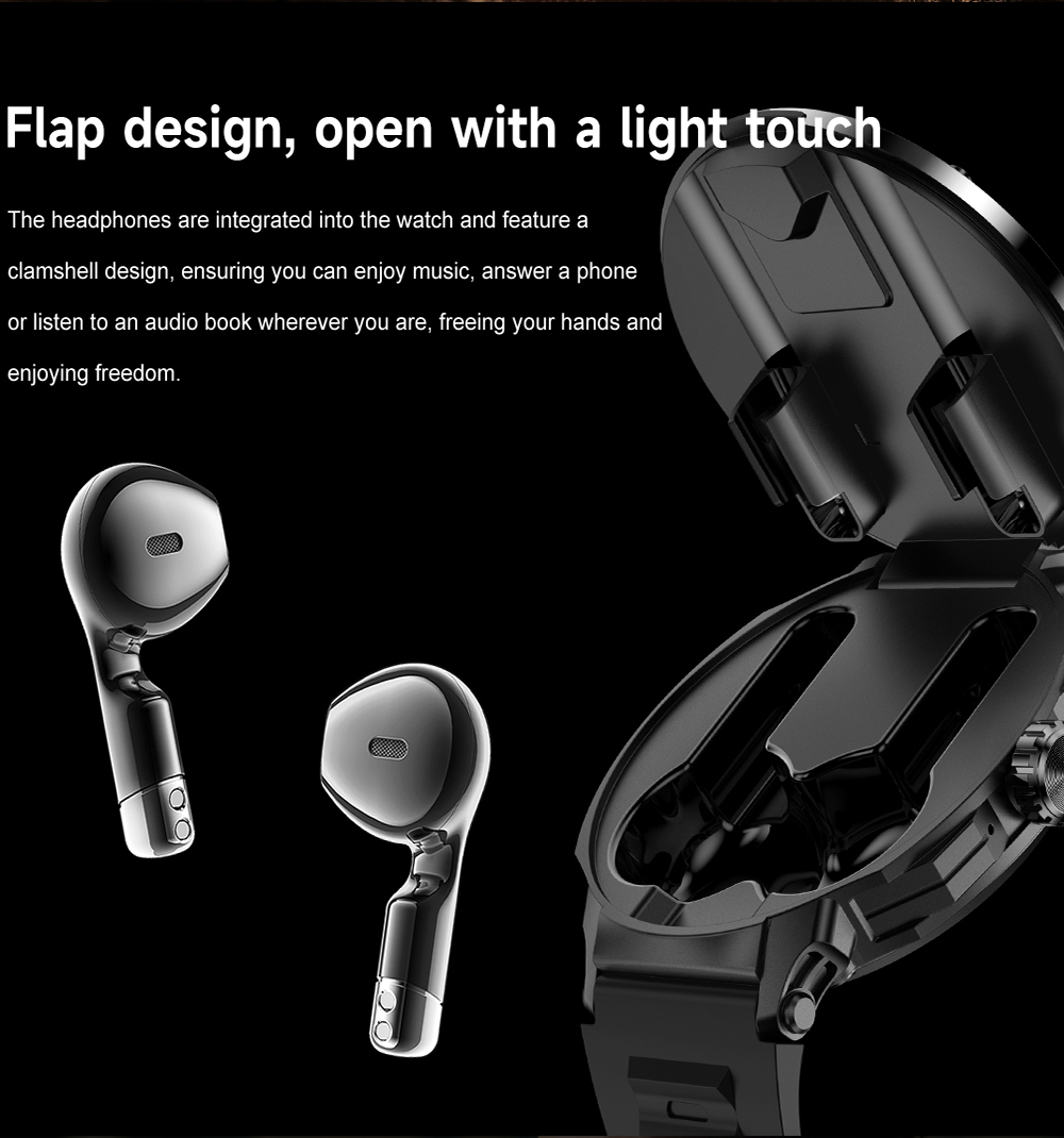 Clock 2 In 1 Headset Smart Wat - огляд і ціна Smartwatch Headset