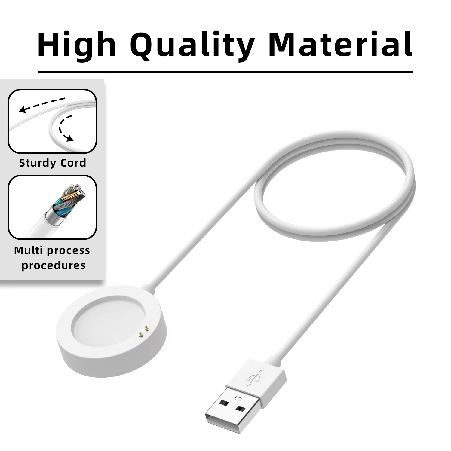 Magnetic USB Charging Cable fo - огляд і ціна Xiaomi Smartwatch S3 Accessories
