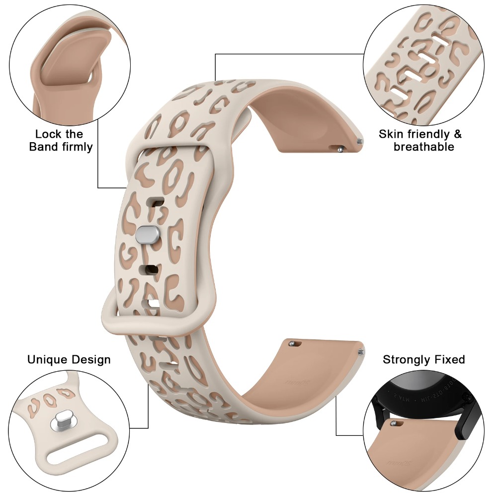 Silicone Leopard Strap For Xia - огляд і ціна Xiaomi Smartwatch S3 Accessories
