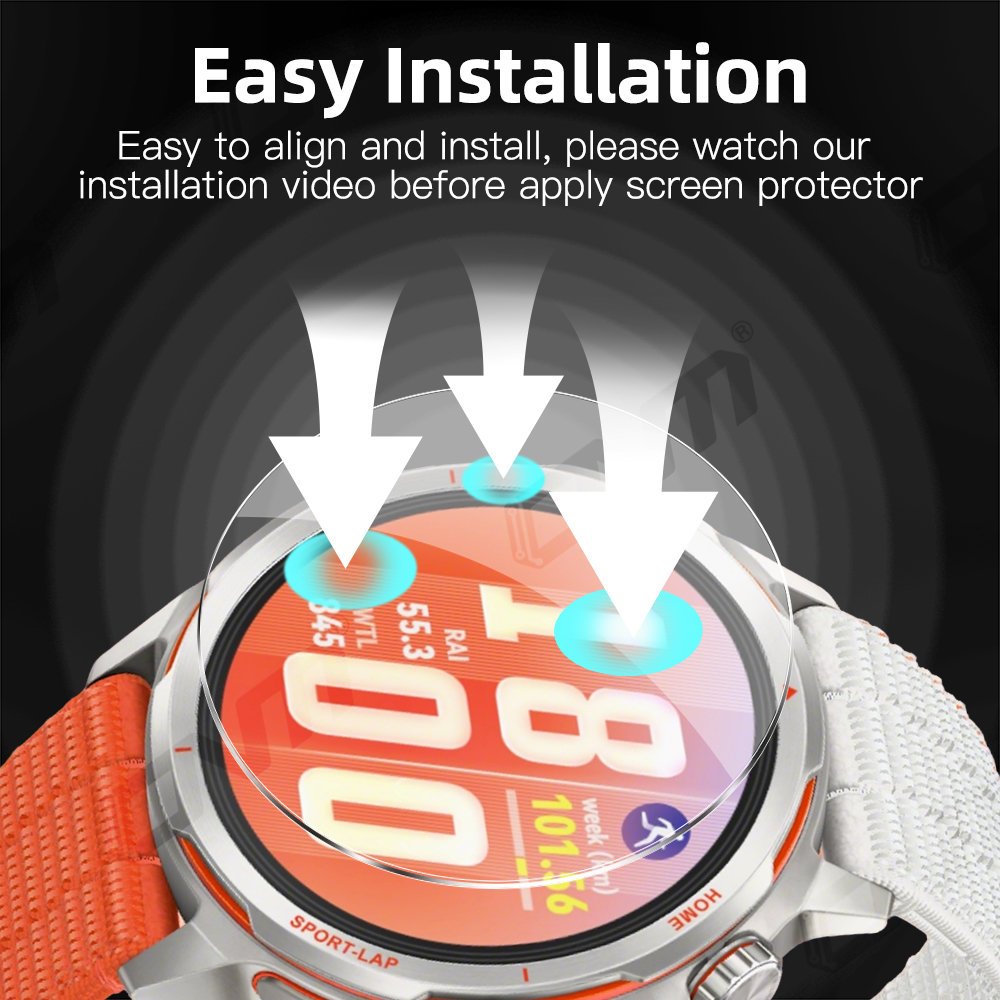 9H Tempered Glass For Huawei W - огляд і ціна Titan Smartwatch Accessories