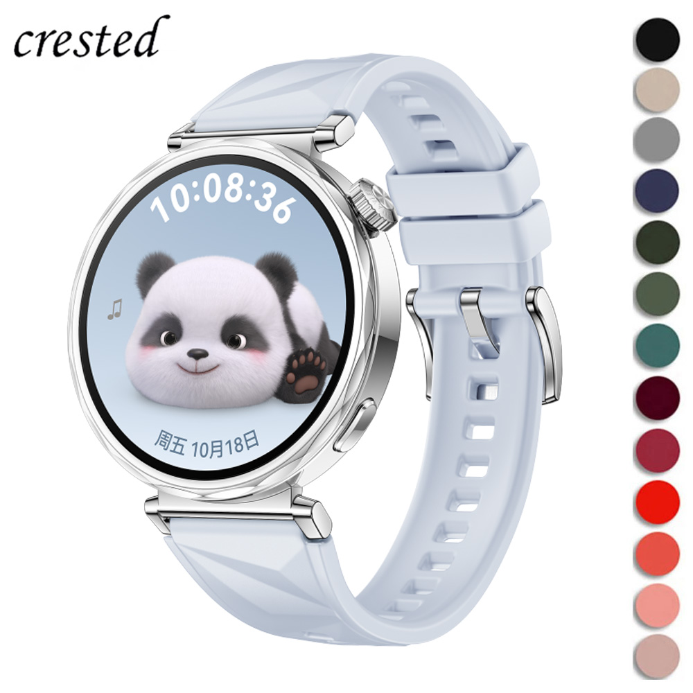 18mm/22mm Silicone Strap For h - огляд і ціна Titan Smartwatch Accessories