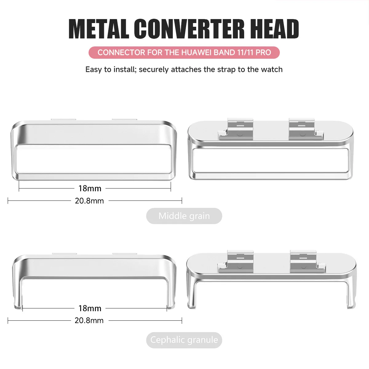 Stainless Steel Metal Accessor - огляд і ціна Watch Band Connector
